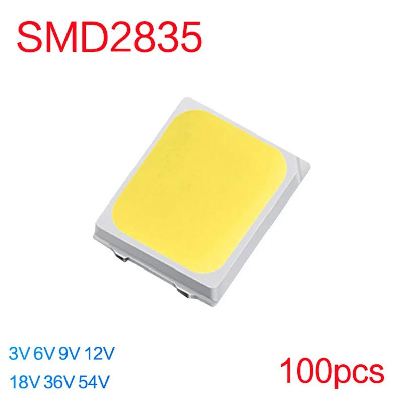 SMD LED 2835 ȭƮ Ĩ, ſ  ǥ Ʈ LED ߱ ̿ , 0.5 W, 1W, 3V, 6V, 9V, 18V, 36V, 100-130LM, 50-100 